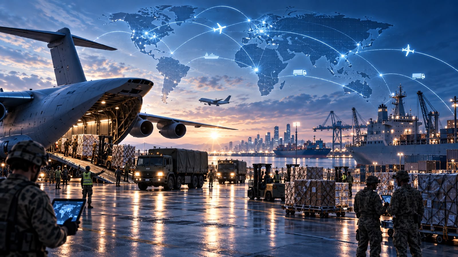 Global logistics and mission-critical supply operations